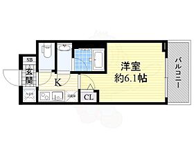 京都府京都市右京区西院月双町57番（賃貸マンション1K・2階・20.22㎡） その2