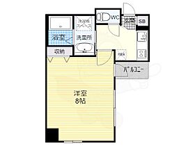 京都府京都市南区東九条西明田町（賃貸マンション1K・4階・27.07㎡） その2