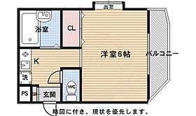 エスペランストリイ  ｜ 京都府京都市右京区西京極南大入町（賃貸マンション1R・2階・21.70㎡） その2