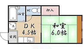 グランパニエ2  ｜ 京都府京都市北区上賀茂中山町（賃貸マンション1DK・2階・24.14㎡） その2