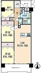 コスモハイツ新大阪弐番館　2階