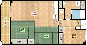 万葉ハイツ水無瀬  ｜ 大阪府三島郡島本町広瀬４丁目24-3（賃貸マンション3LDK・3階・68.00㎡） その2