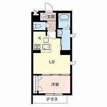 ＢＡＮＤＷＡＧＯＮ  ｜ 大阪府吹田市岸部中５丁目12-26（賃貸マンション1LDK・1階・35.49㎡） その2