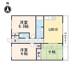 フレーバーフラッツ 3LDKの間取図画像