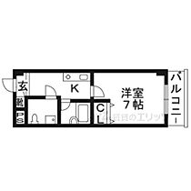 Ｆ・Ｈグリーンロイヤル高槻 507 ｜ 大阪府高槻市高槻町8-5（賃貸マンション1K・5階・21.67㎡） その2