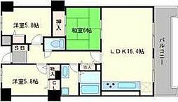 アーバンパーク緑地公園 3LDKの間取図画像