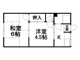 すみれ文化  ｜ 大阪府吹田市千里丘西14-2（賃貸アパート2K・1階・26.00㎡） その2