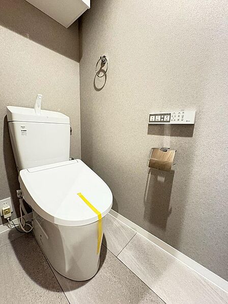 細部までこだわった、快適なトイレスペース。
