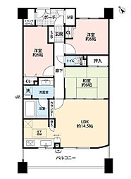 間取図画像 3LDK