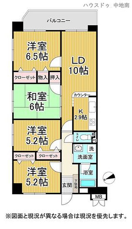 4LDKの間取り♪