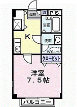 サマーパイン 104 ｜ 佐賀県鳥栖市蔵上2丁目245（賃貸アパート1K・1階・25.08㎡） その2