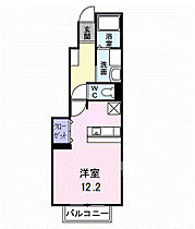 福岡県久留米市御井朝妻1丁目2番6（賃貸アパート1R・1階・33.15㎡） その2