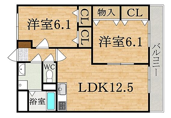 グランクズミ２号館_間取り_0