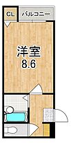 ヴェルデコート八木  ｜ 奈良県橿原市北八木町３丁目（賃貸マンション1R・3階・22.00㎡） その2