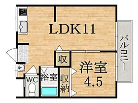 阪手荘北棟  ｜ 奈良県磯城郡田原本町大字阪手（賃貸アパート1LDK・2階・29.70㎡） その2