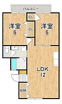 サンモールpartI  ｜ 奈良県橿原市葛本町（賃貸アパート2LDK・2階・53.00㎡） その2