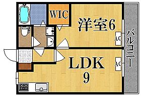 レジデンスアキシノ  ｜ 奈良県奈良市秋篠早月町（賃貸アパート1LDK・2階・36.39㎡） その2