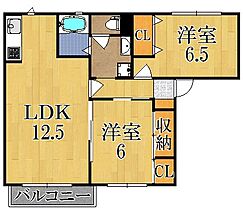 サンヒルズSKM  ｜ 奈良県奈良市西大寺新池町（賃貸アパート2LDK・2階・57.00㎡） その2