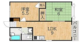 大和池田ハイツ  ｜ 奈良県奈良市学園大和町１丁目（賃貸アパート2LDK・2階・43.00㎡） その2