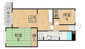 エスポワール学園前II  ｜ 奈良県奈良市鶴舞西町（賃貸マンション2LDK・3階・46.98㎡） その2