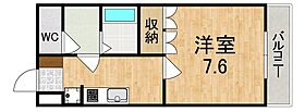 コンフォールM  ｜ 奈良県北葛城郡王寺町畠田４丁目（賃貸アパート1K・2階・26.44㎡） その2