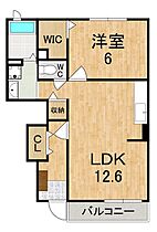 シュトロームB  ｜ 奈良県生駒郡三郷町立野北１丁目（賃貸アパート1LDK・1階・46.22㎡） その2