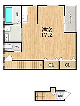 タウンハウスS  ｜ 奈良県大和郡山市矢田山町（賃貸アパート1R・2階・46.06㎡） その2