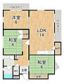 平城朱雀第1住宅31棟3階5.8万円