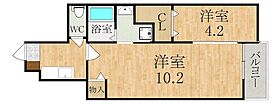 グレイス　ナラヤマ  ｜ 奈良県奈良市佐保台西町（賃貸アパート2K・1階・40.38㎡） その2