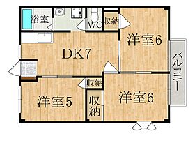 奈良県天理市西長柄町（賃貸アパート3DK・2階・52.17㎡） その2