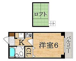 シティパレス生駒谷田町P-6  ｜ 奈良県生駒市谷田町（賃貸マンション1K・2階・20.80㎡） その2