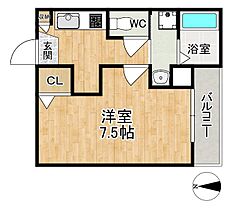 奈良県奈良市法蓮町（賃貸アパート1K・2階・24.27㎡） その2