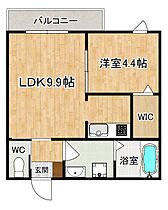 奈良県奈良市杉ヶ町（賃貸マンション1LDK・2階・37.67㎡） その2