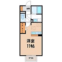 群馬県太田市内ケ島町（賃貸アパート1R・2階・30.03㎡） その2