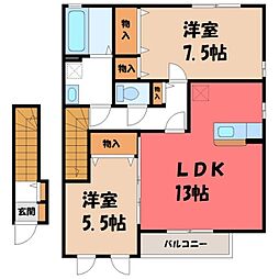コフレ・ドール A 2階
