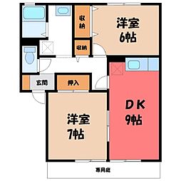 JR両毛線 山前駅 徒歩30分