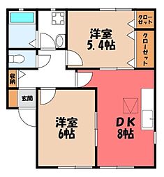 ヴィラレーブ B 1階