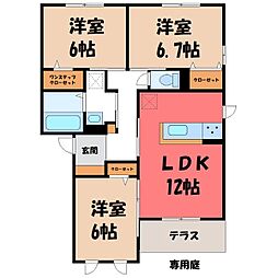 プロスコート III 1階/-