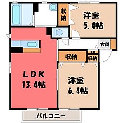 グランヴィーブル B 1階