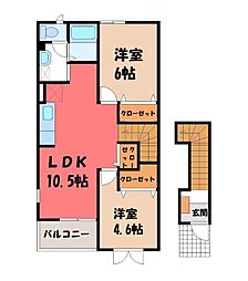 サンクレスト II 2階
