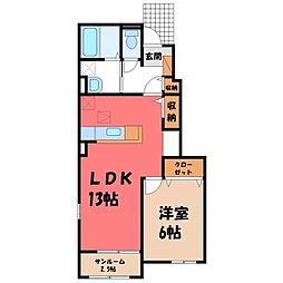 JR両毛線 山前駅 徒歩31分