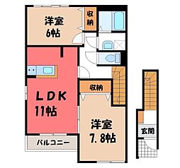 トゥルーグレイス I 2階