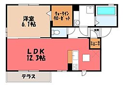 ヴィル グランディス II B 1階