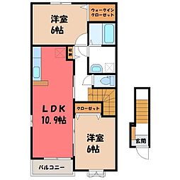 ペアシティールネッサンス 2階/-