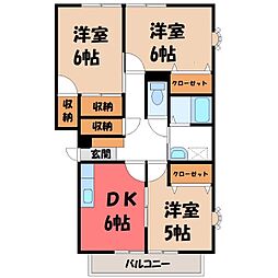クローバーヒルズ A 1階