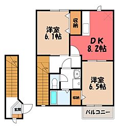 ケイアイハイツ D 2階