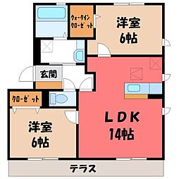 ボナール B 2階