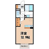 群馬県太田市内ケ島町（賃貸アパート1R・2階・30.03㎡） その2