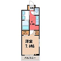 群馬県太田市大島町（賃貸アパート1K・1階・27.02㎡） その2