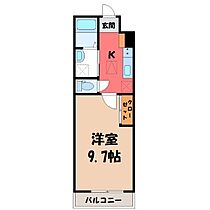 群馬県太田市由良町（賃貸アパート1K・1階・30.87㎡） その2